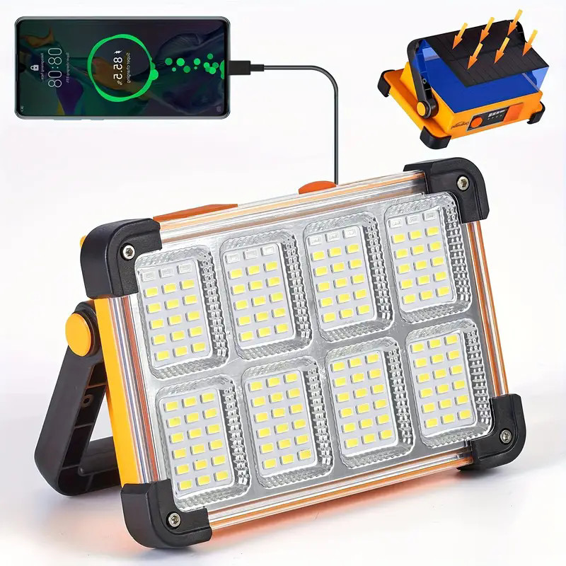 1PC portable solar LED light, Solar power bank, 4 light modes,USB charging 1PC portable solar LED light, Solar power bank, 4 light modes,USB charging