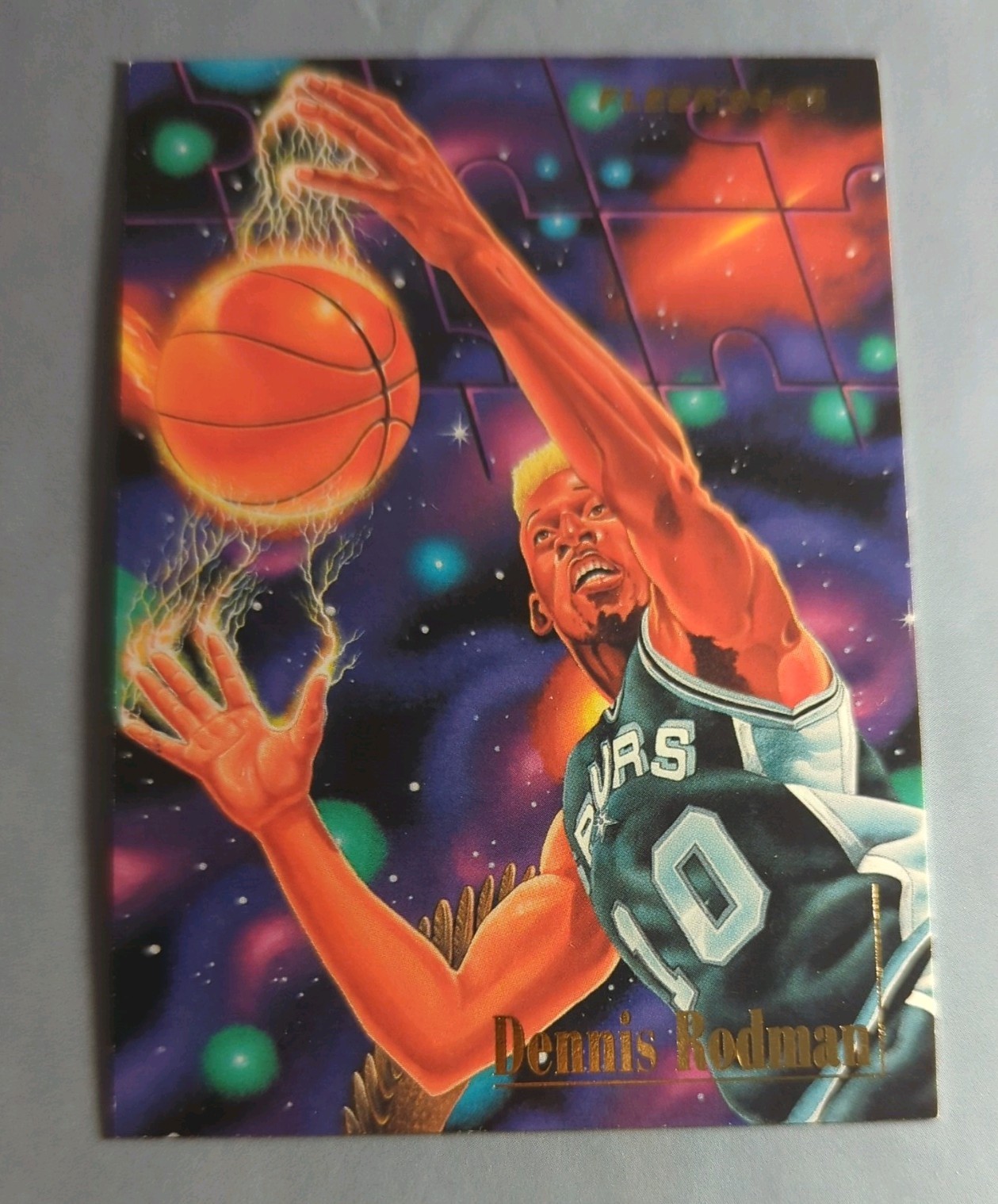 1994-95 Fleer - Pro Vision Dennis Rodman #6