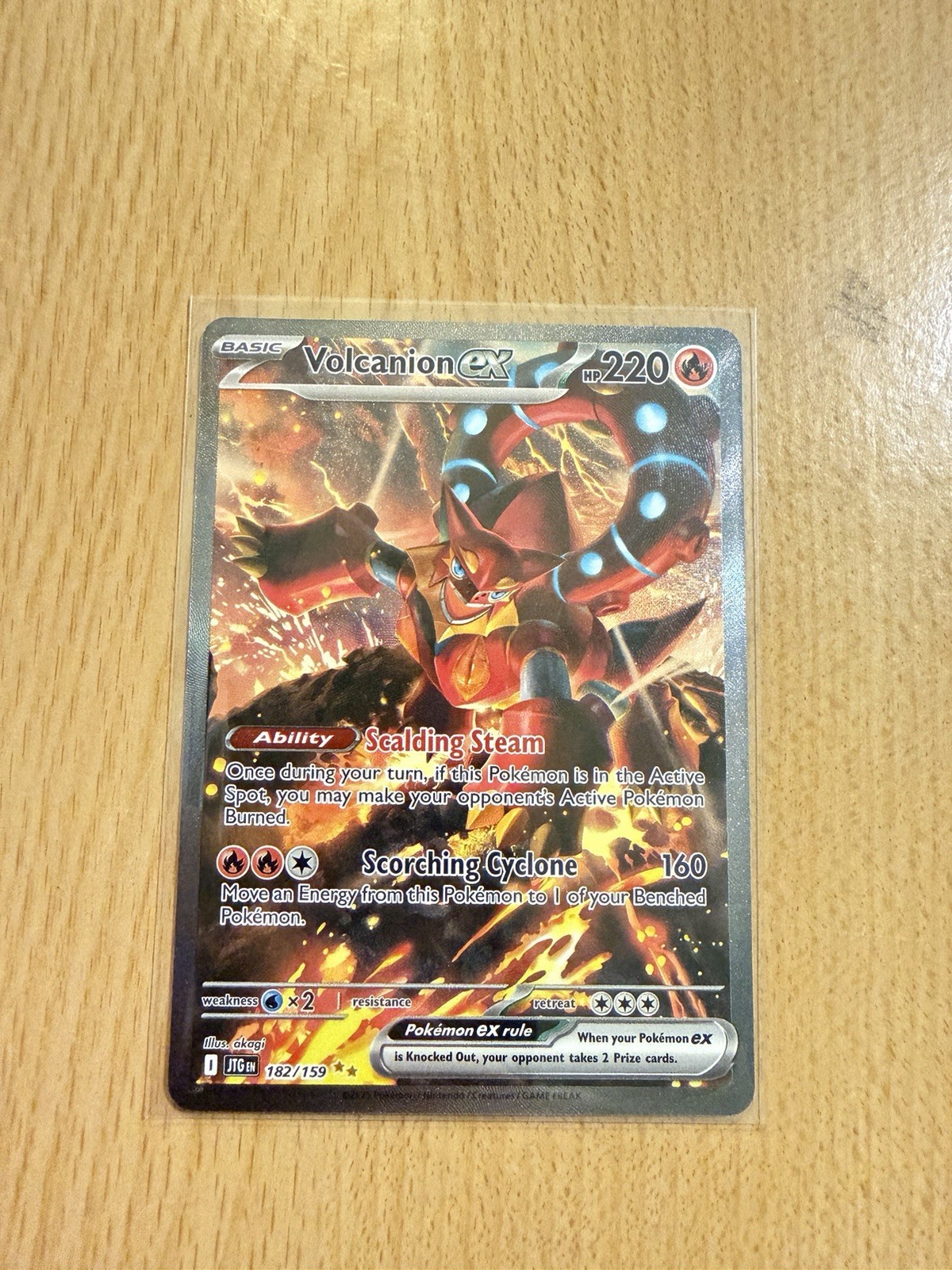 Volcanion ex 182/159 Sv09: Journey Together Holo *NM* Volcanion ex 182/159 Sv09: Journey Together Holo *NM*