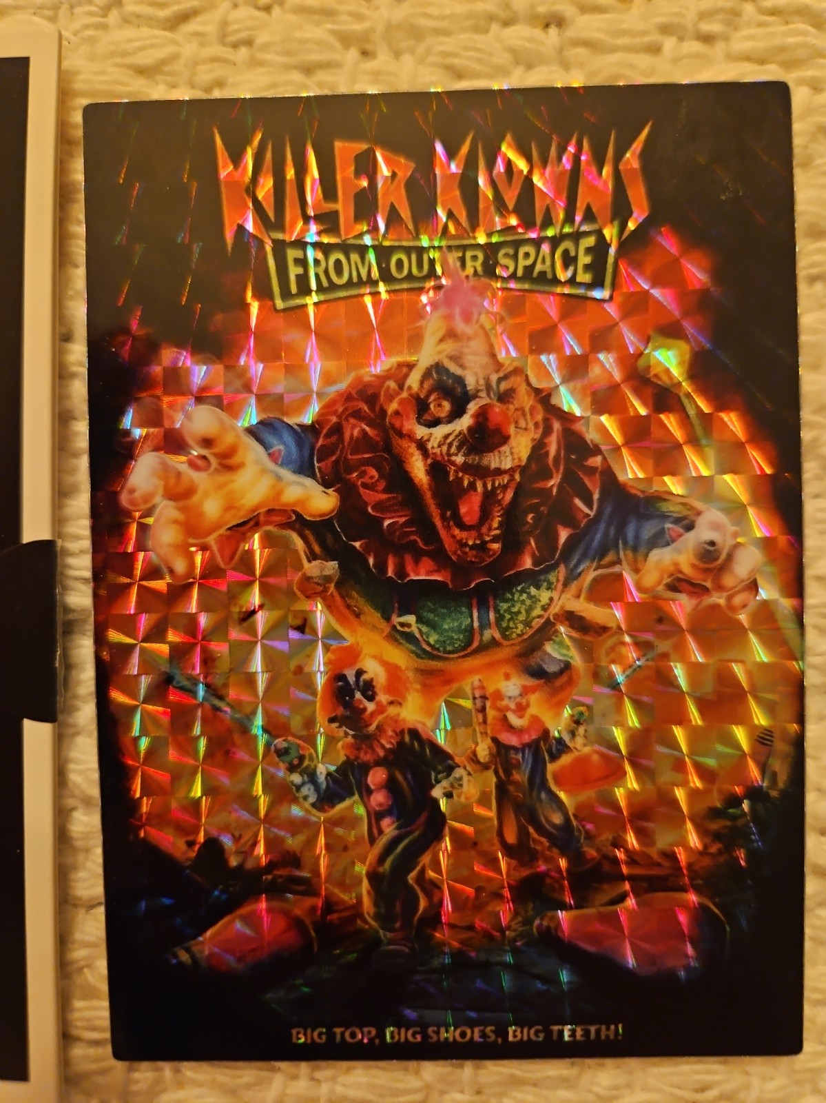 Vtg 80\'s 90\'s Killer Klowns From Outerspace Prism Vending Machine Sticker. Rare Vtg 80\'s 90\'s Killer Klowns From Outerspace Prism Vending Machine Sticker. Rare