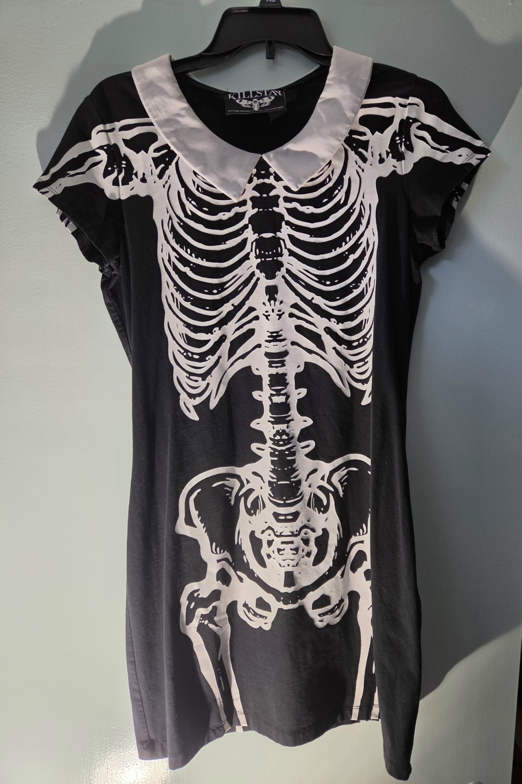 KILLSTAR Collared Skeleton Dress Small Halloween KILLSTAR Collared Skeleton Dress Small Halloween