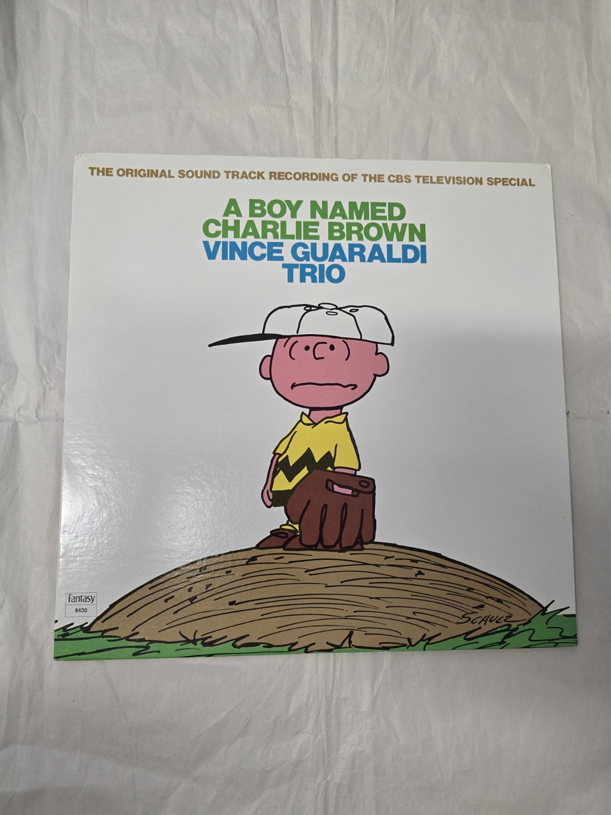Vince Guaraldi Trio - A Boy Named Charlie Brown LP 1964 Fantasy Records Jazz 33 Vince Guaraldi Trio - A Boy Named Charlie Brown LP 1964 Fantasy Records Jazz 33
