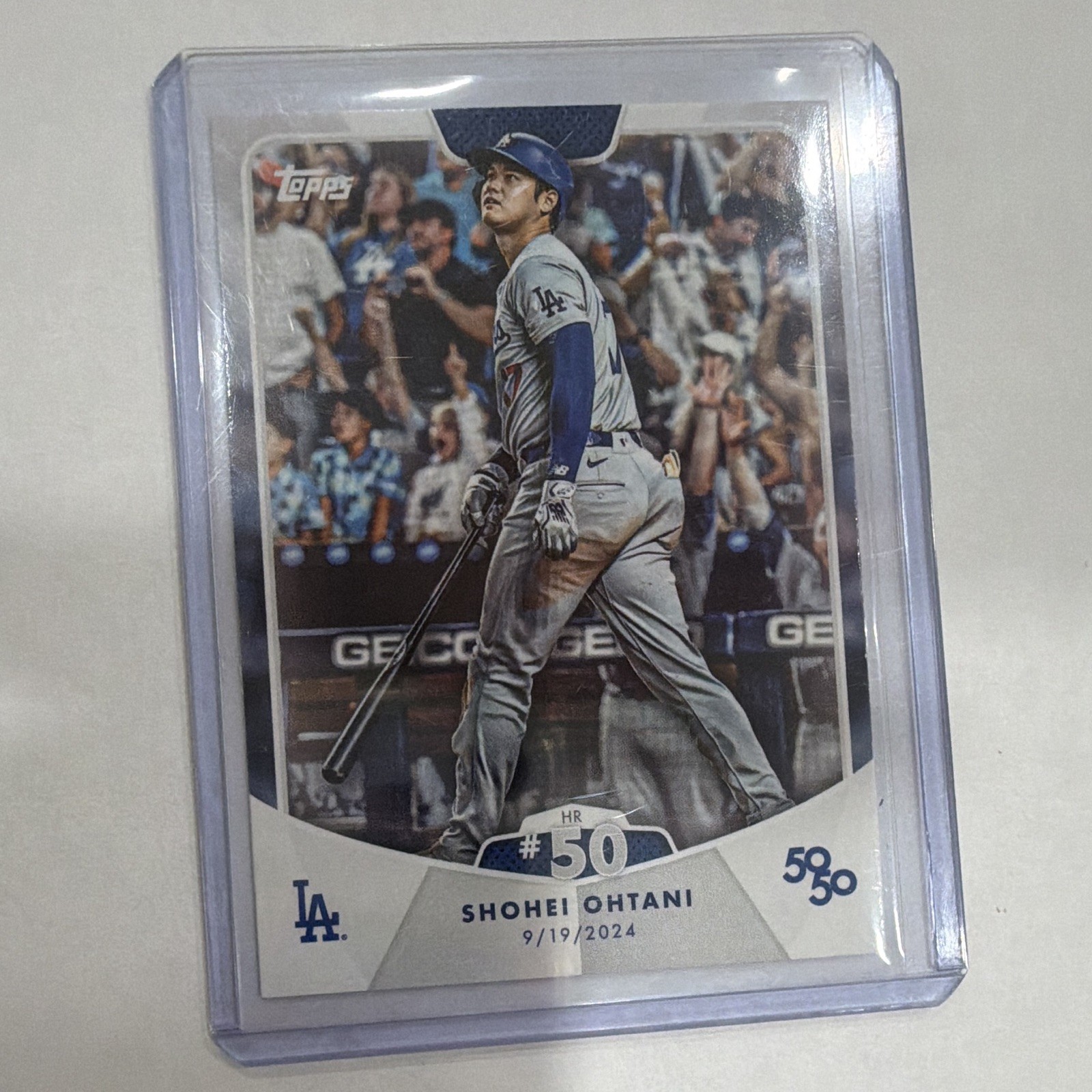 Topps 2024 50/50 Shohei Ohtani Base #100 Los Angeles Dodgers MLB Topps 2024 50/50 Shohei Ohtani Base #100 Los Angeles Dodgers MLB