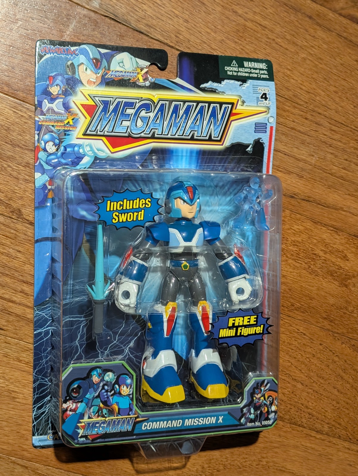VTG 2005 Jazwares Mega-Man Command Mission X Action Figure Anime Superhero 6 VTG 2005 Jazwares Mega-Man Command Mission X Action Figure Anime Superhero 6