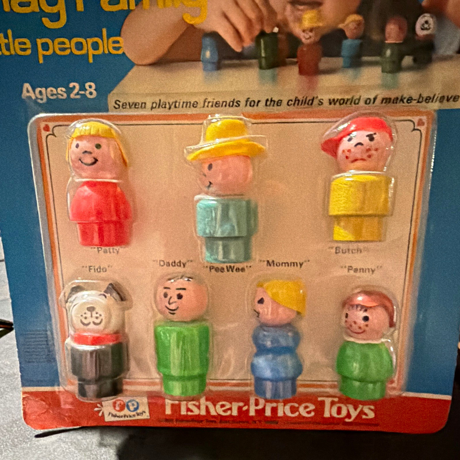 Vintage Fisher-Price Little People Play Family Set HTF (For Adult Collector) Vintage Fisher-Price Little People Play Family Set HTF (For Adult Collector)