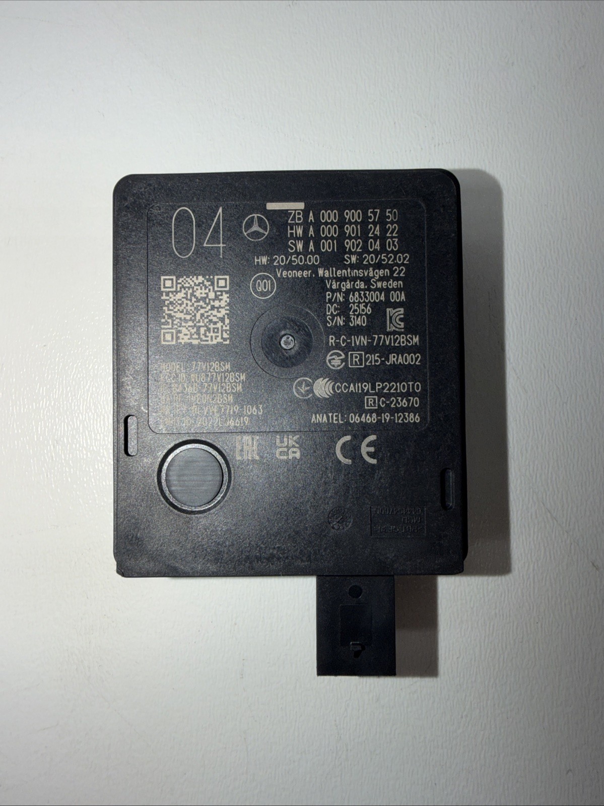 2023-2025 Mercedes-Benz GLC300 Blindspot Radar Sensor OEM #502 2023-2025 Mercedes-Benz GLC300 Blindspot Radar Sensor OEM #502