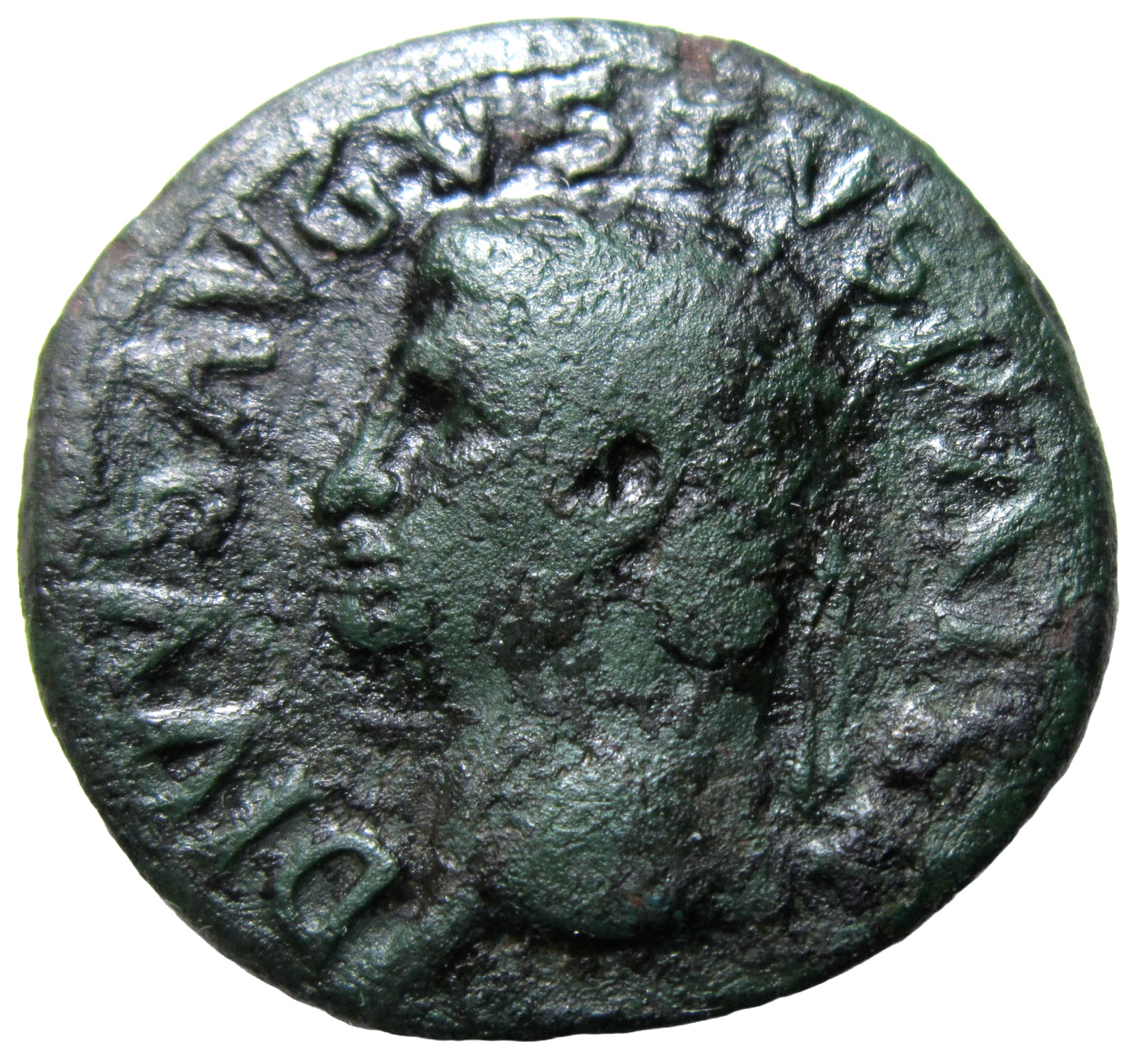 DIVUS AUGUSTUS, 27 BC - 14 AD. AE AS. STRUCK BY TIBERIUS, ROME, CIRCA 22-30 AD.