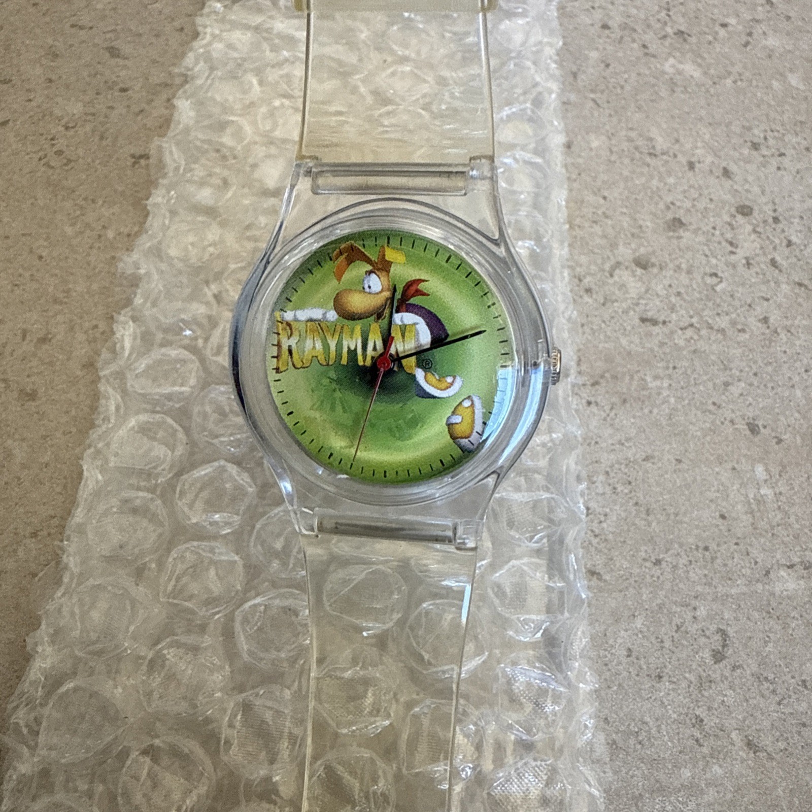 Rayman Watch Vintage Official Ubisoft 2000 PS1 Promo Ultra Rare New Wristwatch