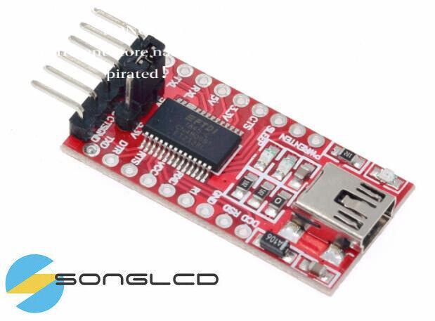 1PS NEW FT232RL 3.3V 5.5V FTDI USB to TTL Serial Adapter Module 1PS NEW FT232RL 3.3V 5.5V FTDI USB to TTL Serial Adapter Module