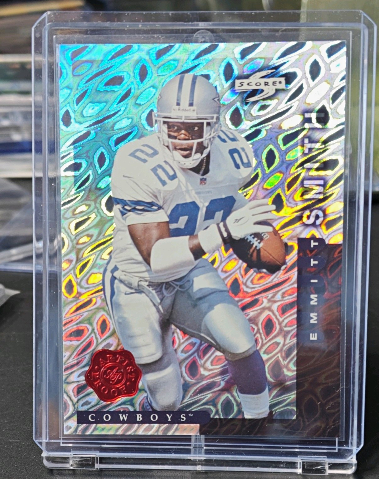 Pinnacle 1998 Score Emmitt Smith Player\'s Club #PP7 /69 Dallas Cowboys NFL