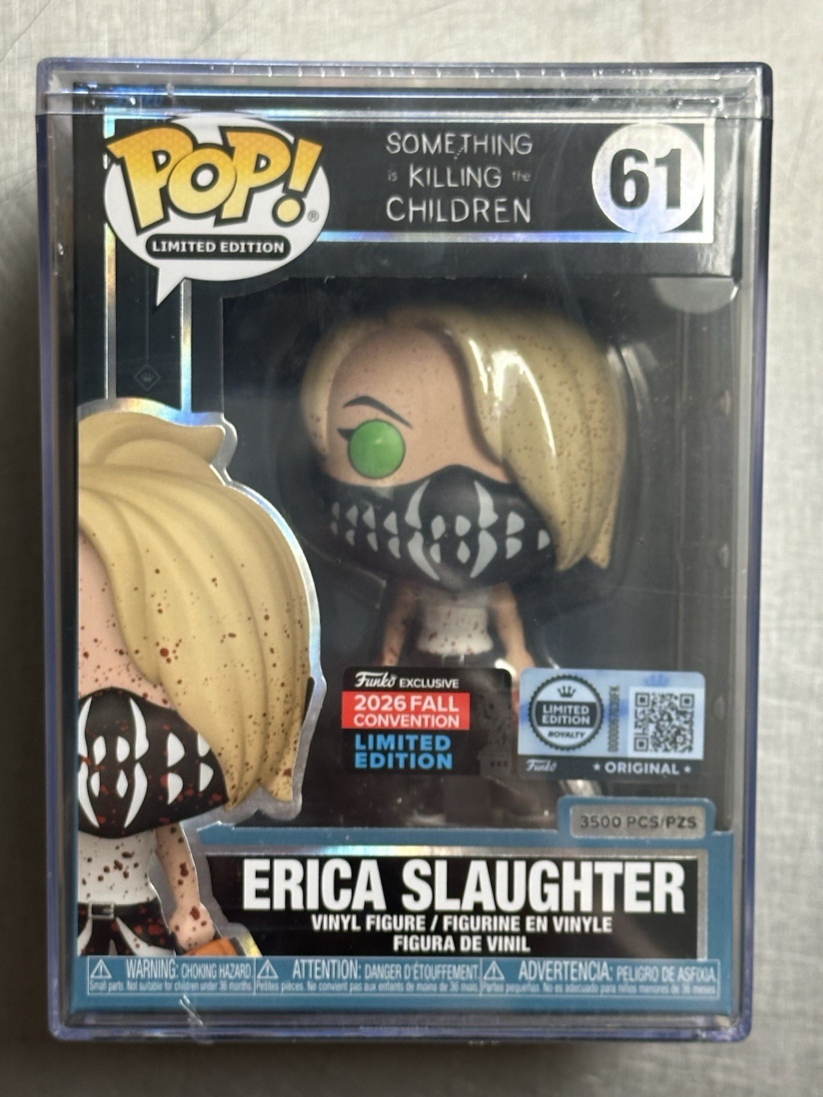 Funko POP Erica Slaughter #61 – NYCC 2026 Exclusive + Protector