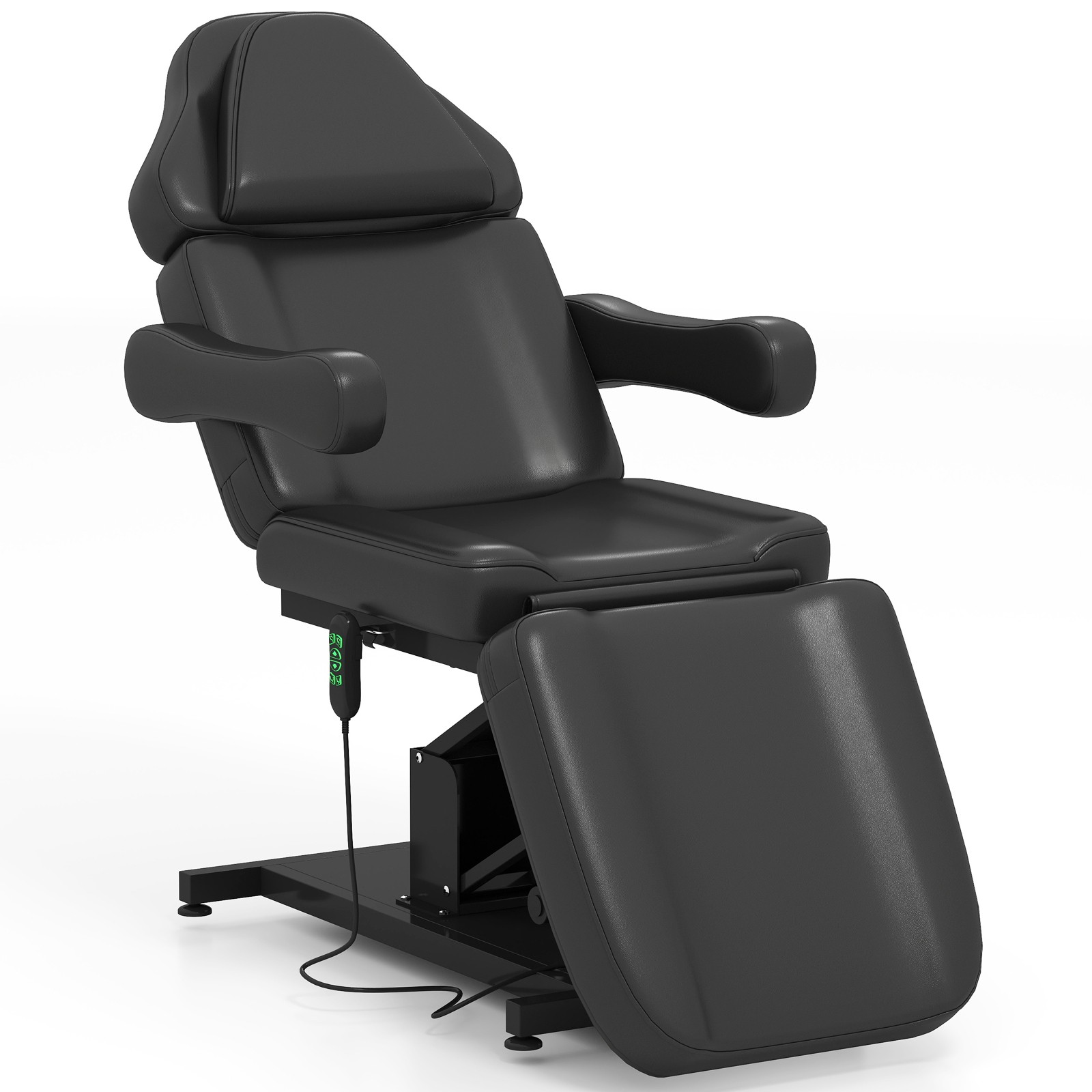 Artist hand Black/White Electric Massage Table Facial Bed Salon Beauty w/Remote Artist hand Black/White Electric Massage Table Facial Bed Salon Beauty w/Remote