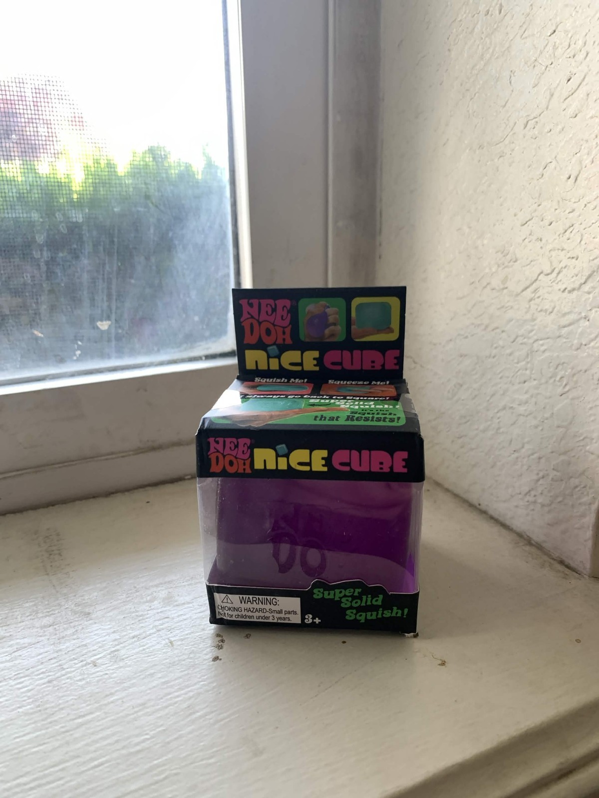 Nee Doh Nice Cube Purple Ice Authentic NEW Nee Doh Nice Cube Purple Ice Authentic NEW