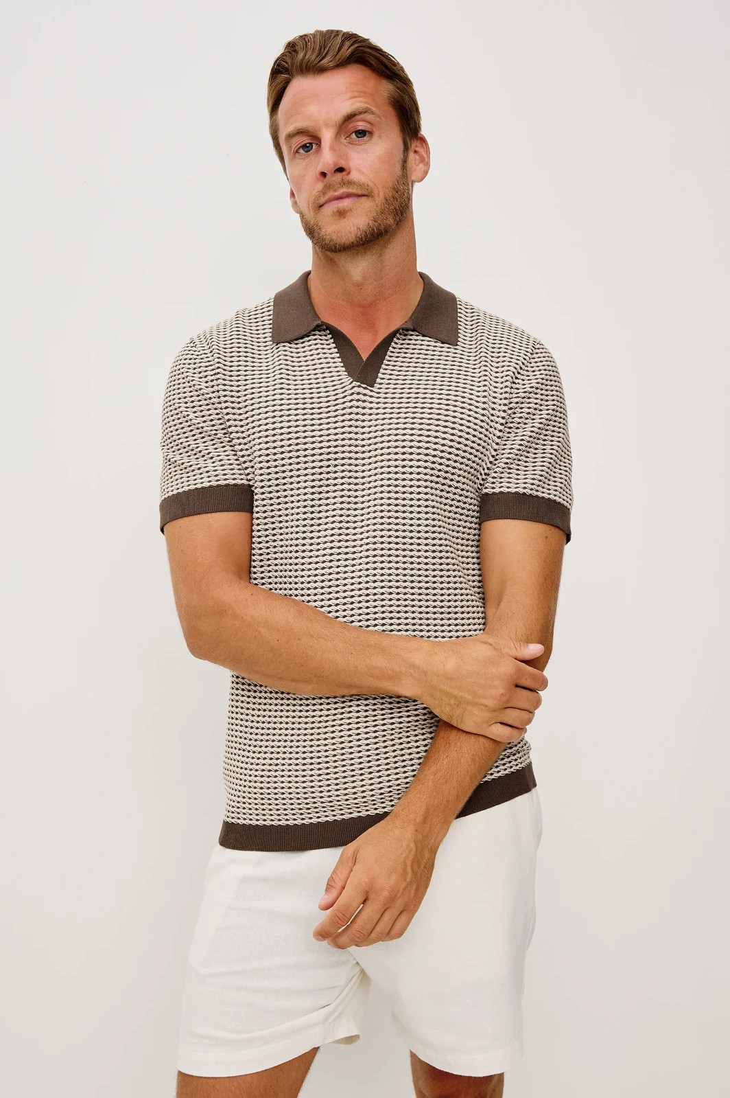 RAILS New Men\'s Hayden Polo Shirt Olive Oat Ripple All Sizes Ships Free