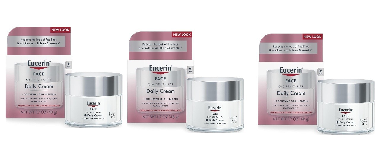 Eucerin Sensitive Skin Experts Q10 Anti-Wrinkle Face Creme 1.70 oz: *3 packs*