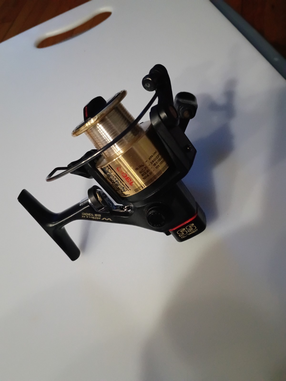 VINTAGE (Daiwa) WHISKER 1300- SS SPINNING REEL/ Made in THAILAND/ 🫧 CLEAN/ SEE
