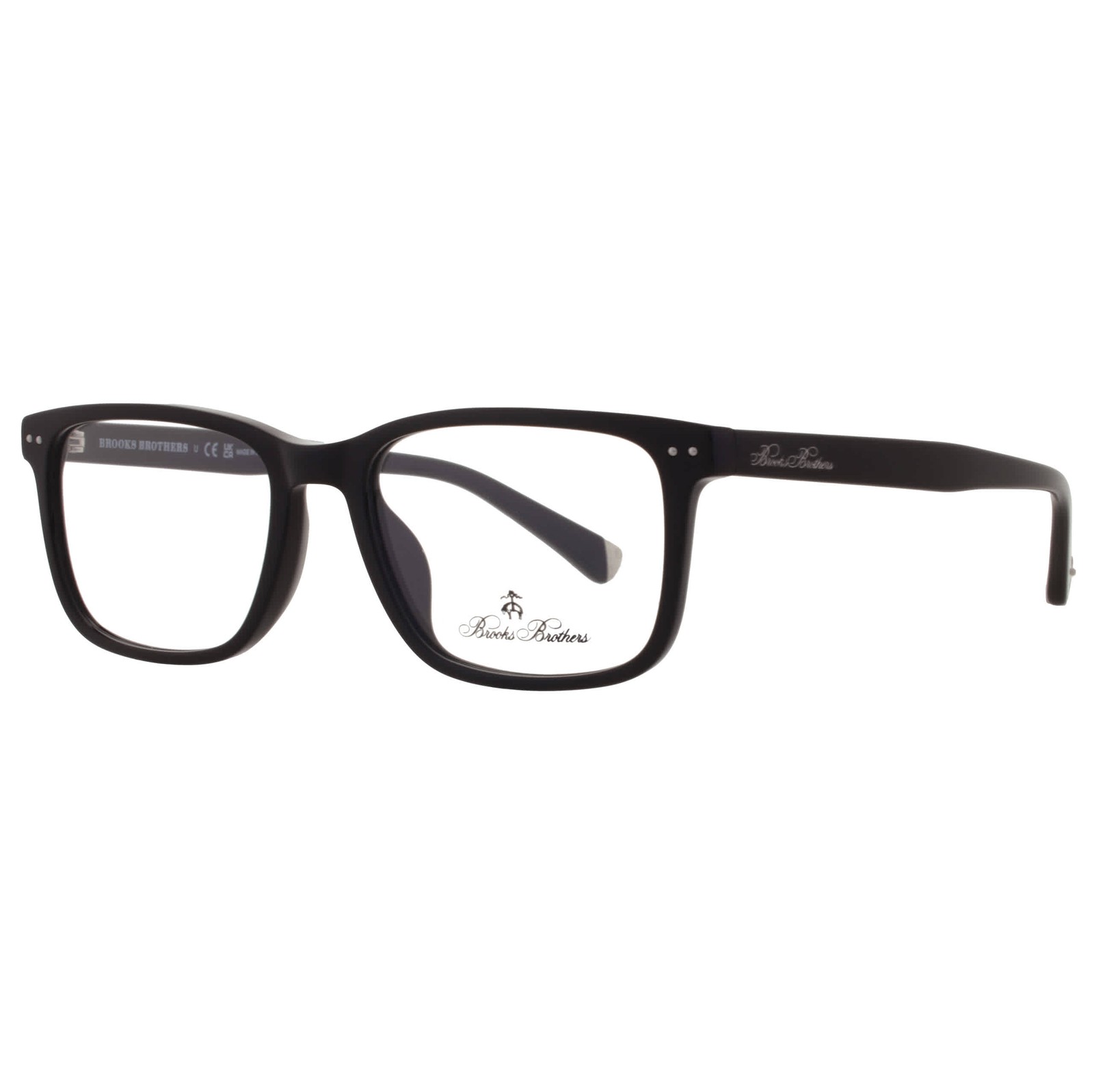 Brooks Brothers Demo Square Men's Eyeglasses BB2064U 6064 54 BB2064U 6064 54