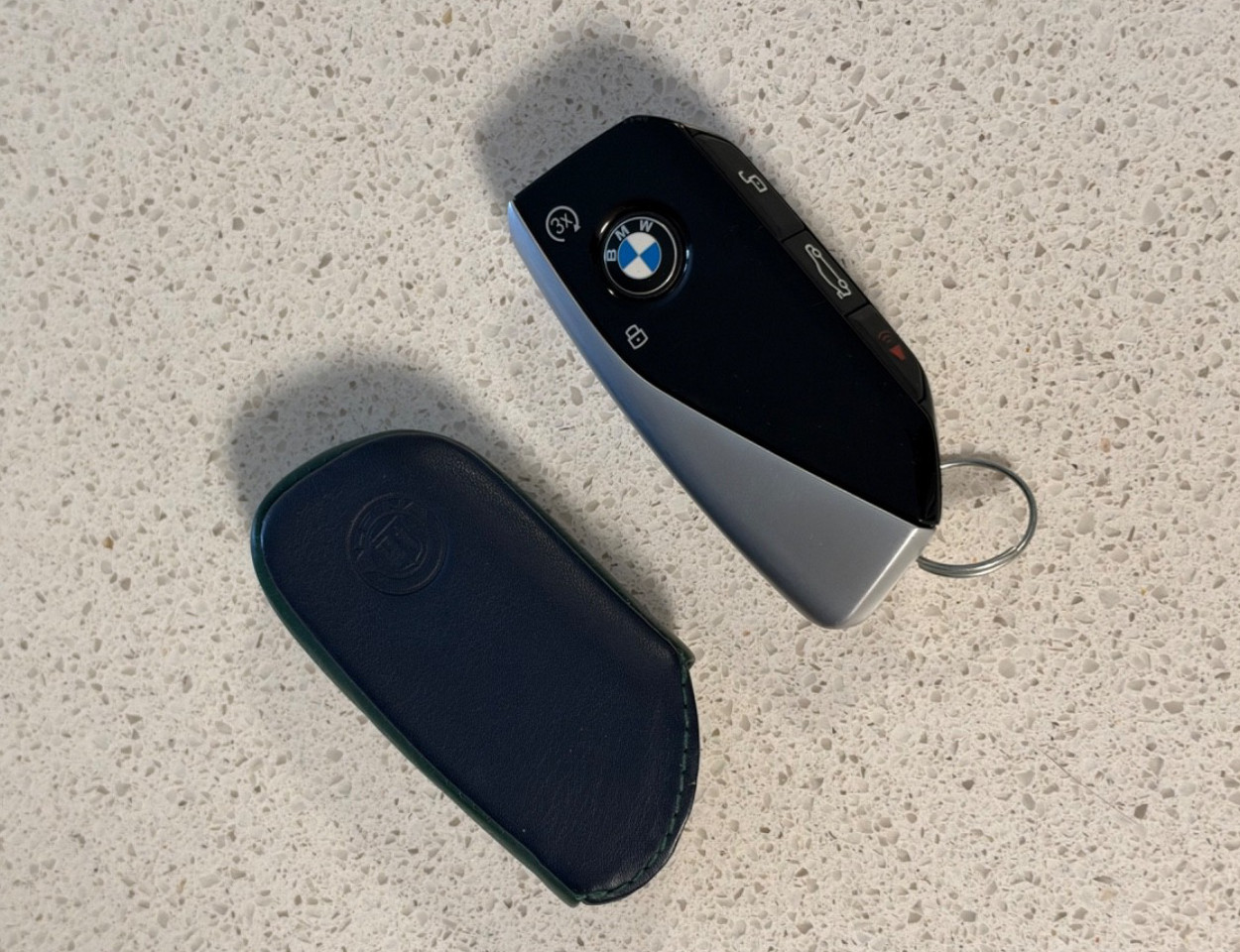 OEM BMW X5 X7 Alpina Key Fob Gloss Black Alpina Case, Fob Sleeve Cover