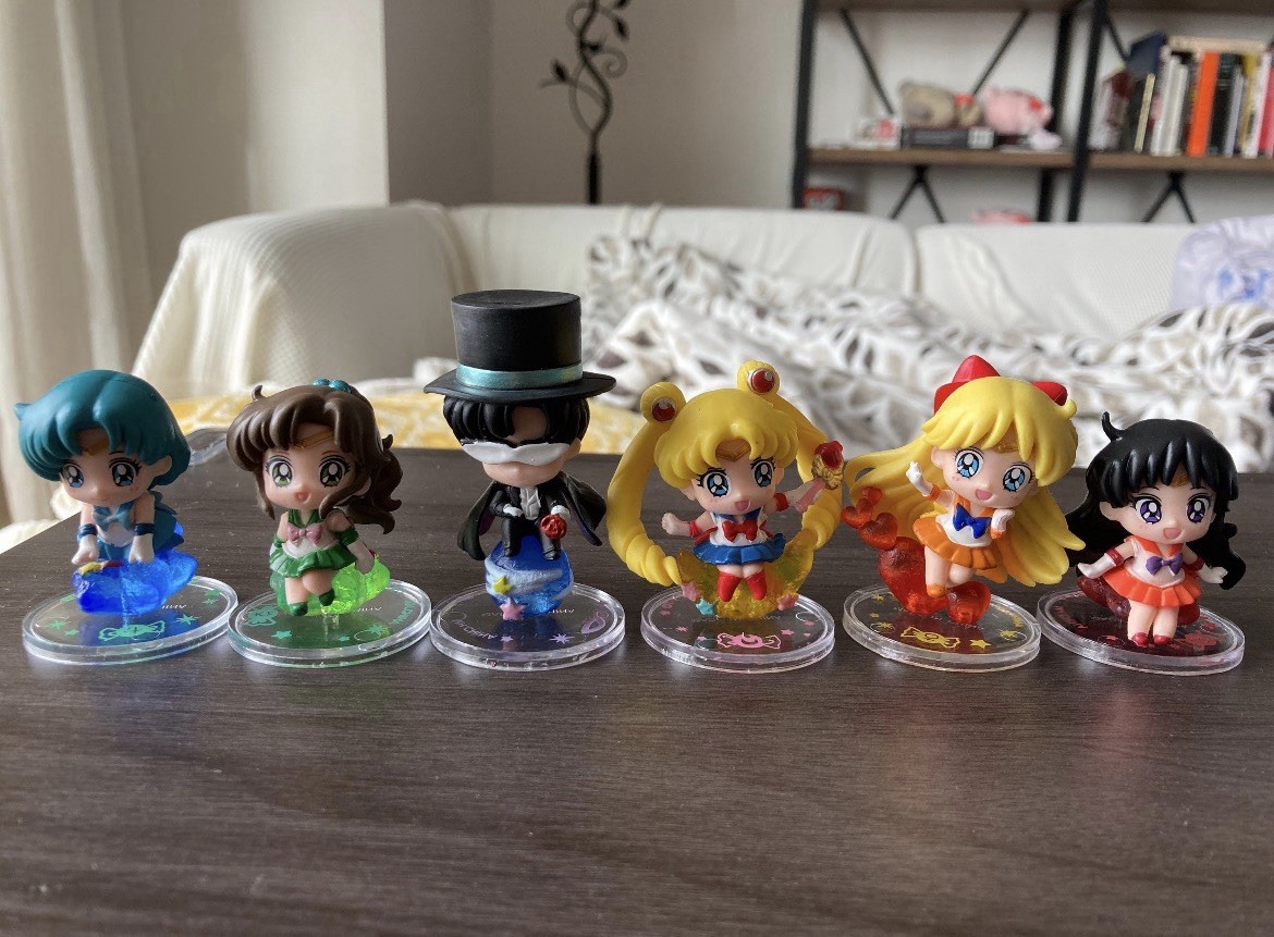 Sailor Moon Characters Mini Figures (Set Of 6) Sailor Moon Characters Mini Figures (Set Of 6)