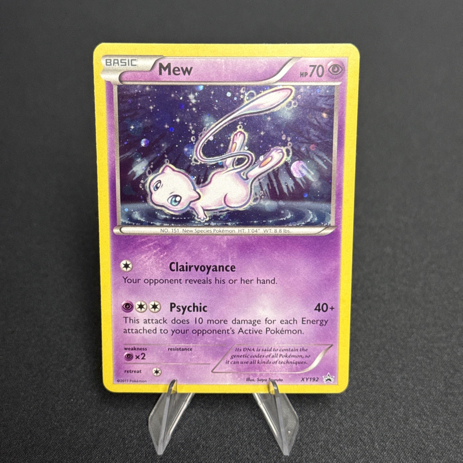NM 2017 Mew Black Star Holo Promo XY192 XY Promos Pokémon TCG NM 2017 Mew Black Star Holo Promo XY192 XY Promos Pokémon TCG