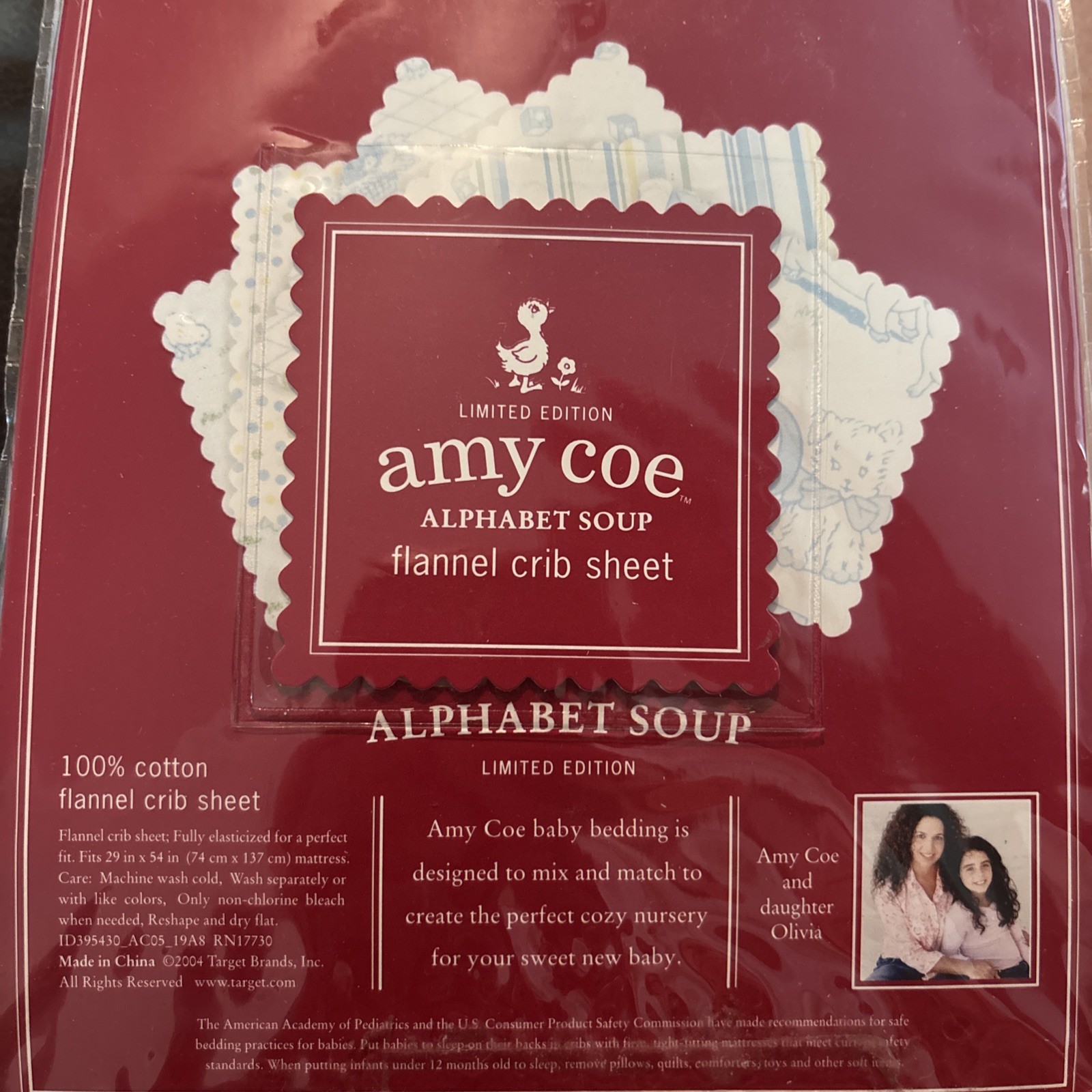 Amy Coe Baby Fitted Crib Sheet Ltd Edition Polka Dot 100% flannel Cotton NEW Amy Coe Baby Fitted Crib Sheet Ltd Edition Polka Dot 100% flannel Cotton NEW