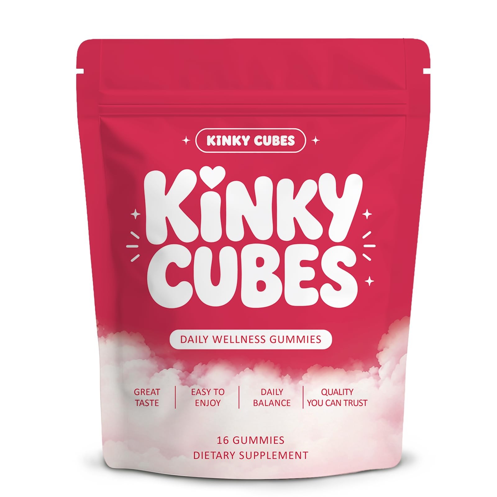 KINKY CUBES Probiotic Gummies, Hot Mango, 1 Piece KINKY CUBES Probiotic Gummies, Hot Mango, 1 Piece