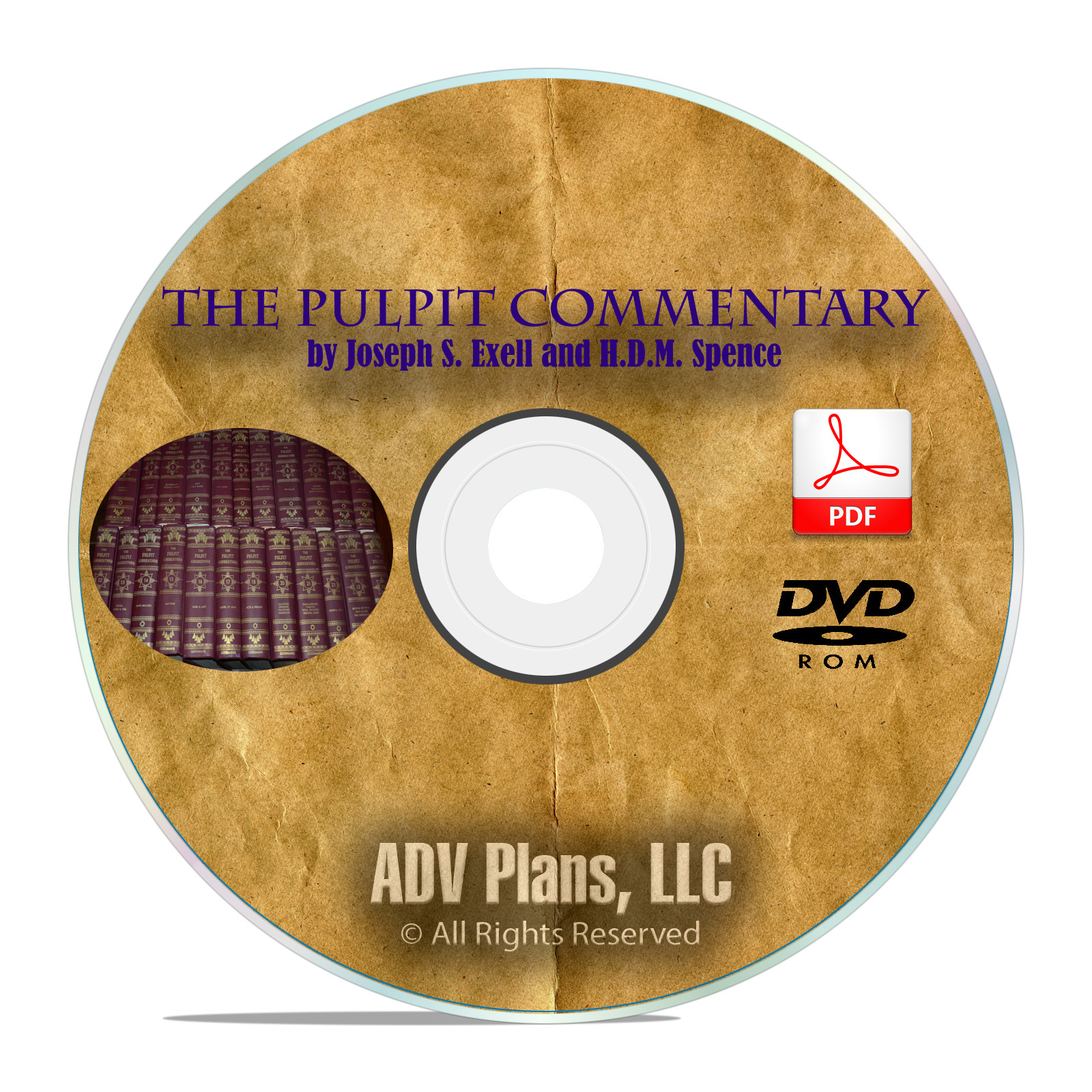 The Pulpit Commentary, All 23 Volumes, Joseph Exell and HDM Spence CD DVD F02