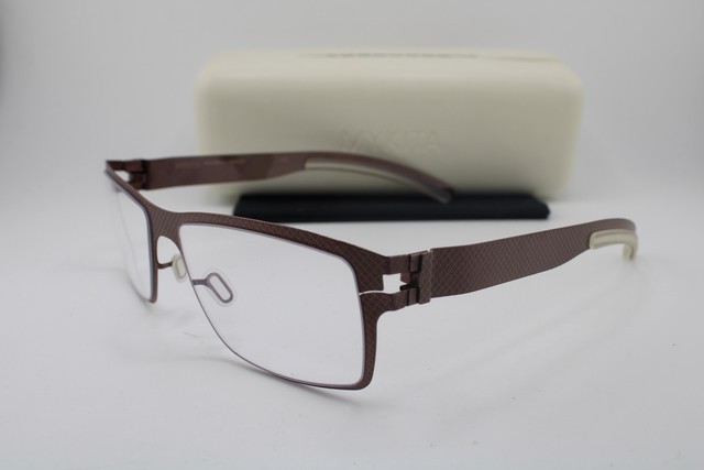 NEW MYKITA COLLECTION NO. 1 BERNHARD COL 99 BROWN AUTHENTIC EYEGLASSES 55-18 NEW MYKITA COLLECTION NO. 1 BERNHARD COL 99 BROWN AUTHENTIC EYEGLASSES 55-18