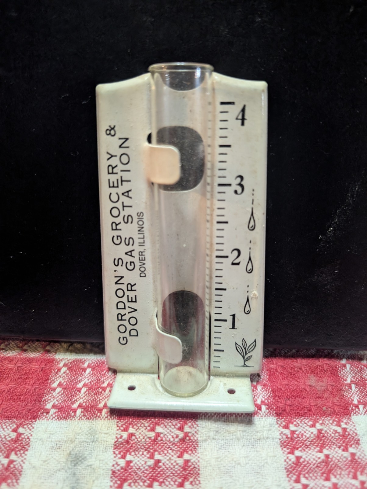 Vintage GORDON\'S GROCERY & DOVER HAS STATION DOVER ILLINOIS