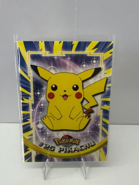 PIKACHU 1998 TOPPS POKEMON #25 TCG RARE FIND