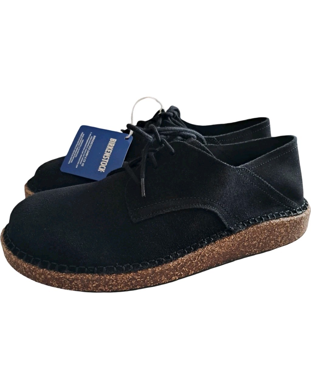 Birkenstock Gary Black Oxford Suede Unisex NEW Shoes Mens 8/ Wmns 10 Reg Fit Birkenstock Gary Black Oxford Suede Unisex NEW Shoes Mens 8/ Wmns 10 Reg Fit