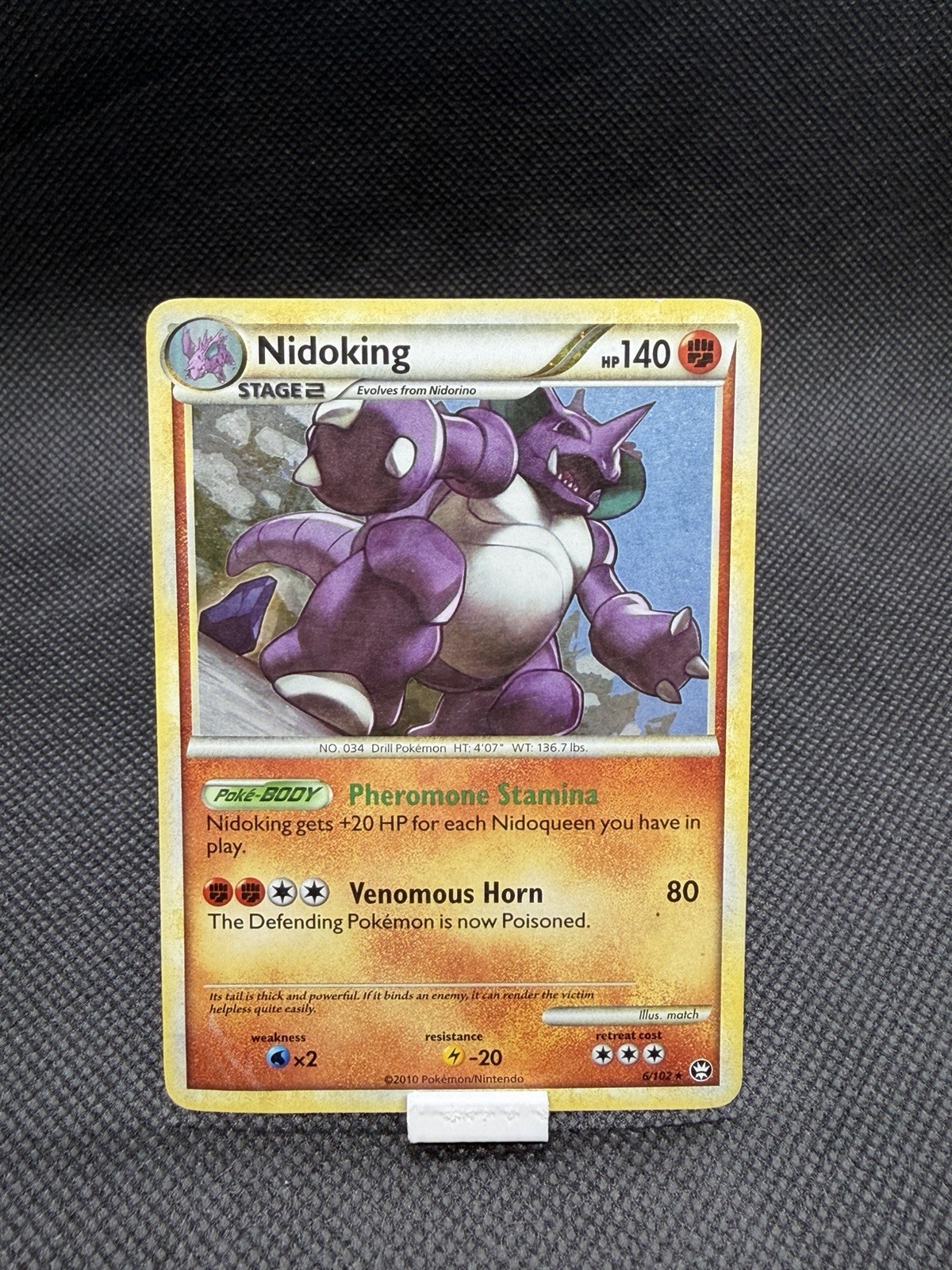 Nidoking 6/102 Triumphant Holo Nidoking 6/102 Triumphant Holo
