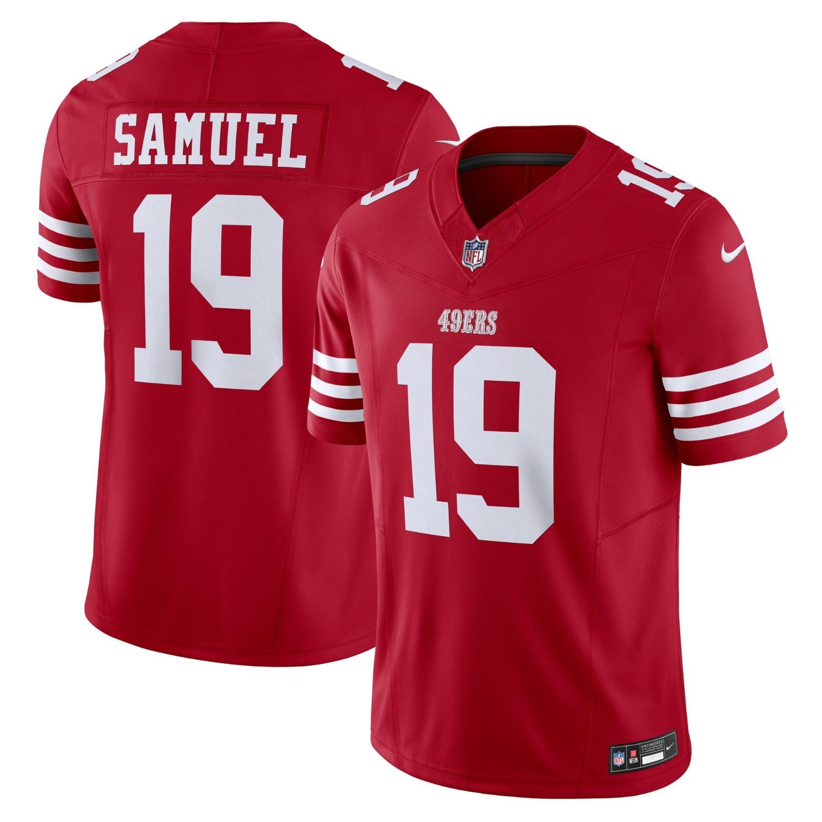 HOT Deebo #19 Samuel Sr 2026 Scarlet/White/Alternate MEN Stitched Jersey NWT