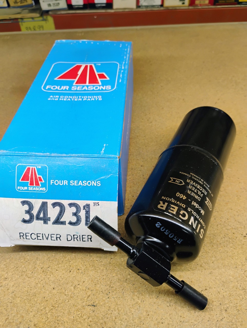Four Seasons 34231 Receiver Drier 1959-1963 Chrysler Imperial Universal NORS