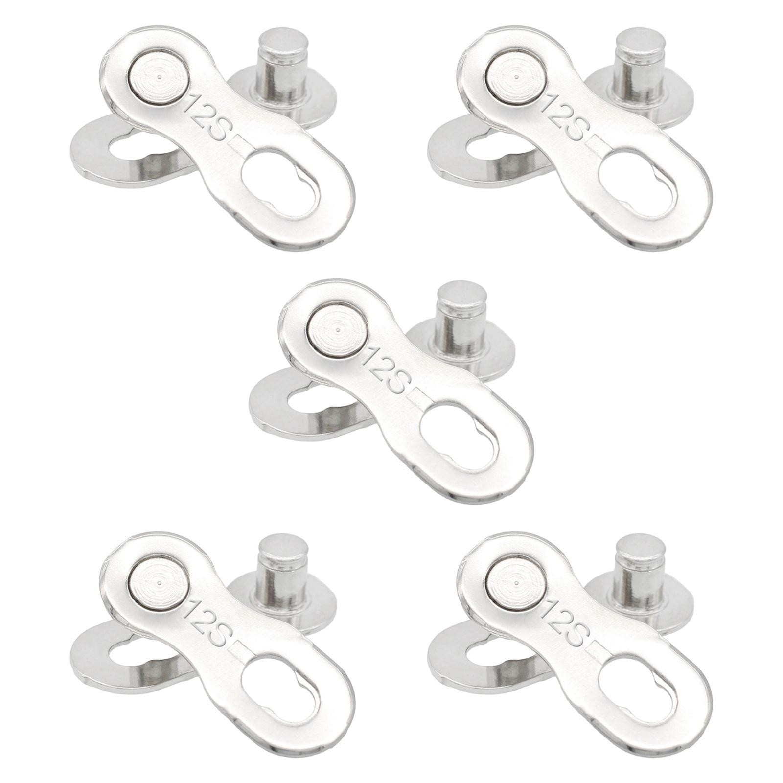 5 Pair Bike Chain Link Easy Installation Spare Parts Bicycle Chain Connector