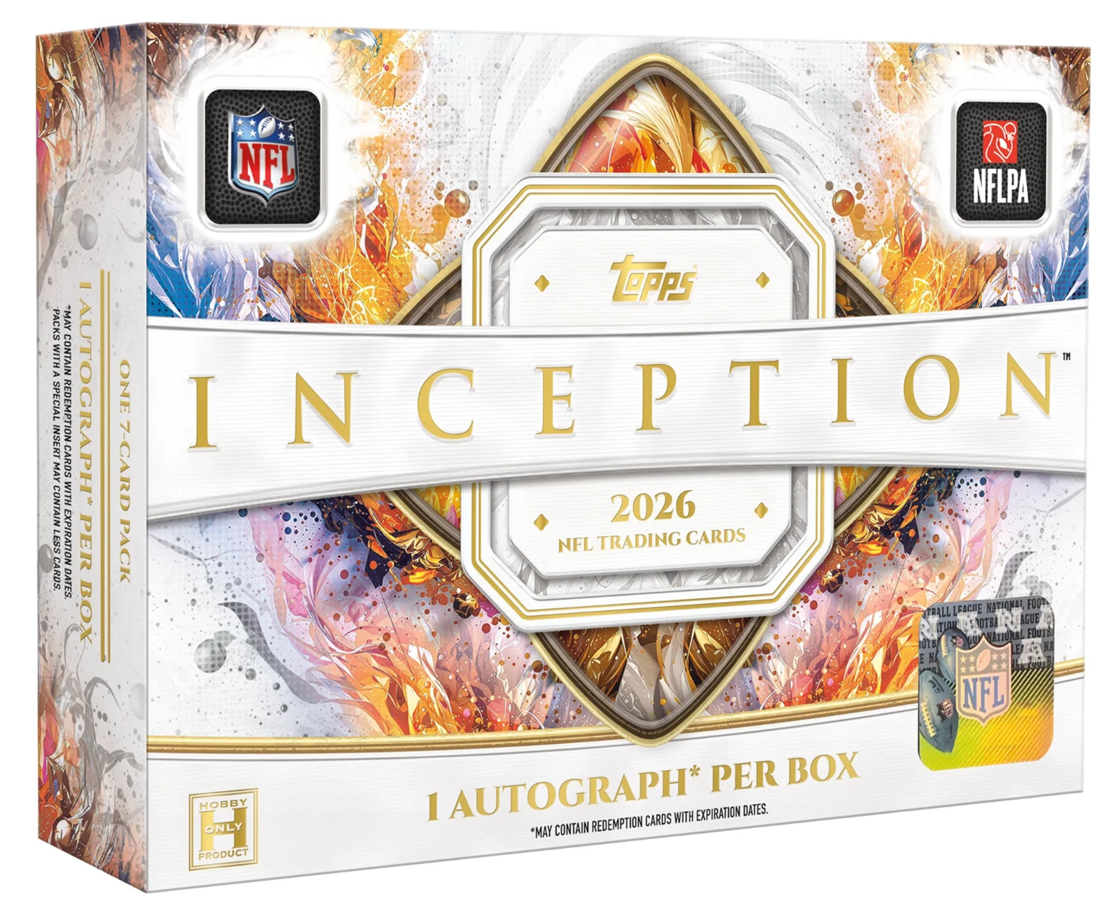 2026 TOPPS INCEPTION FOOTBALL  HOBBY BOX (NEW & SEALED) - CONFIRMED PRESALE