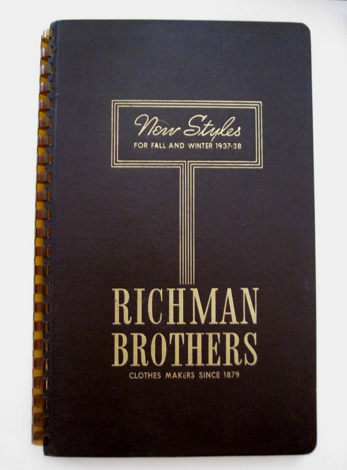 RARE 1937-38 Season Trade Catalog \