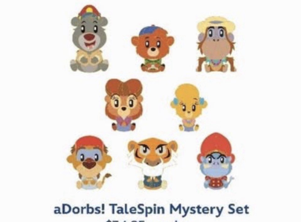 WDI MOG TaleSpin Adorbs Pins Mystery Box (1 Sealed Box) - CONFIRMED WDI MOG TaleSpin Adorbs Pins Mystery Box (1 Sealed Box) - CONFIRMED