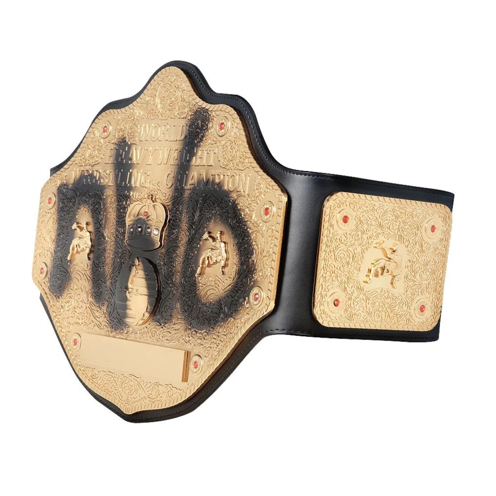nWo Spray Paint WCW Championship Wrestling Title Belt Official Licensed
