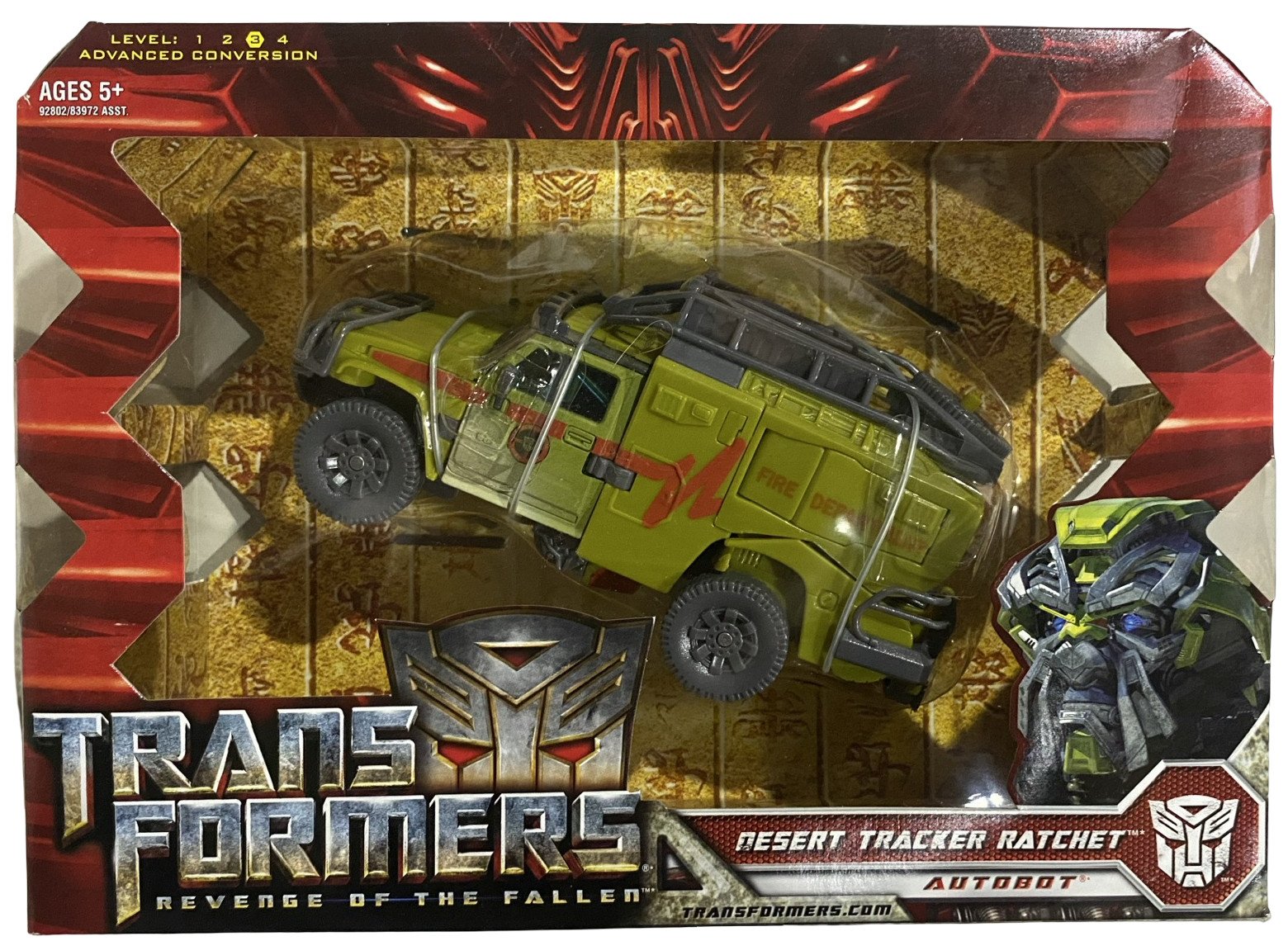 Transformers Revenge of the Fallen Desert Tracker Ratchet Voyager Class NEW 2008