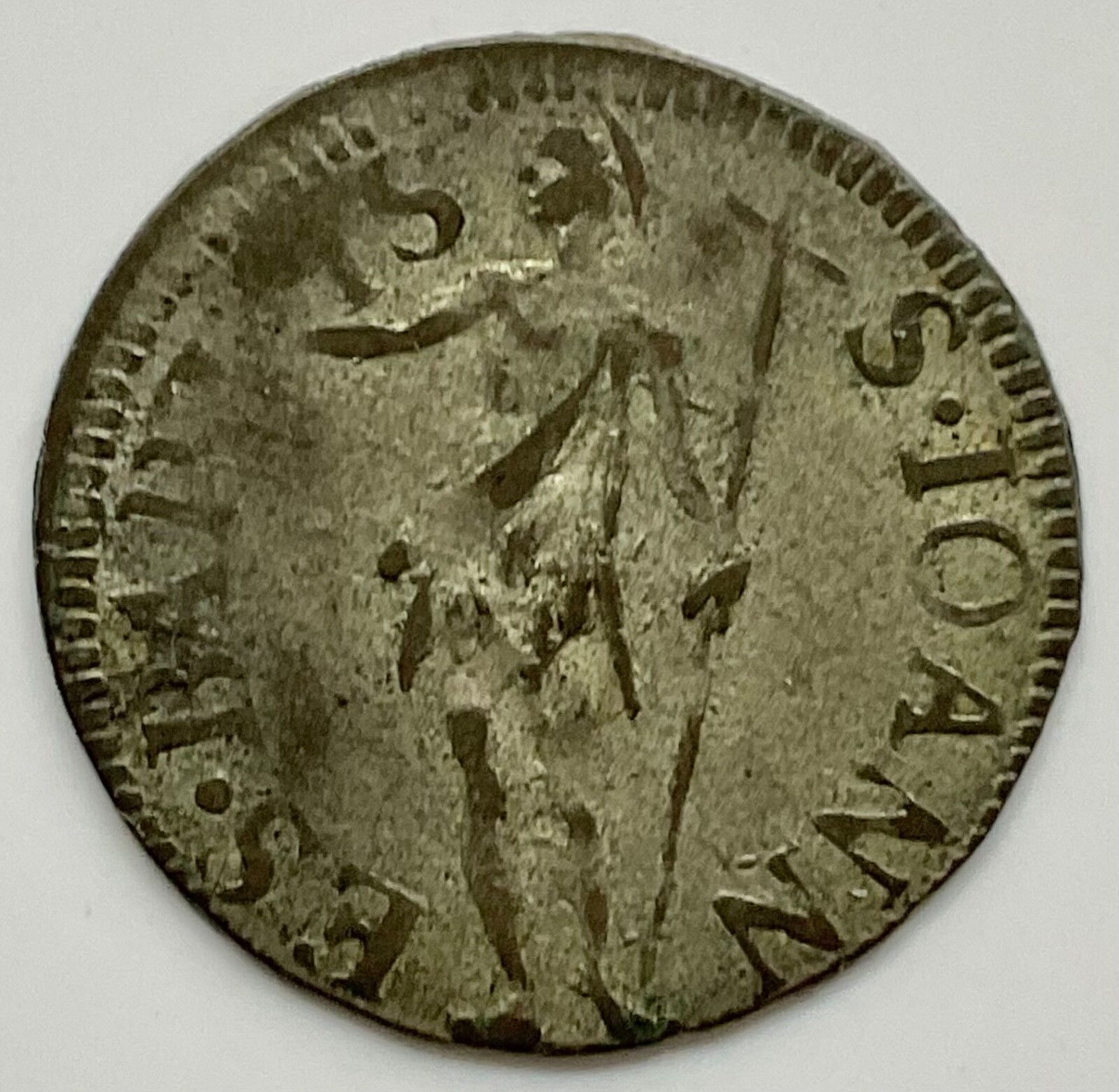 CRAZIA 1723-1737 GIAN GASTONE DE MEDICI FLORENCE TUSCANY SILVER COIN