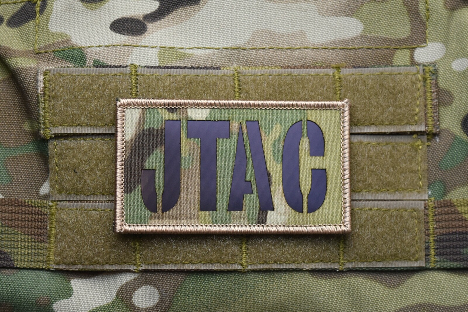 Multicam JTAC Infrared Call Sign Patch USAF RAF Joint Tactical Air Control IR Multicam JTAC Infrared Call Sign Patch USAF RAF Joint Tactical Air Control IR