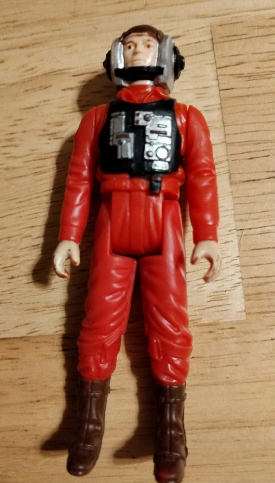 Vintage Star Wars B-Wing Pilot Action Figure Kenner 1984 ROTJ Non Sonic Weld Vintage Star Wars B-Wing Pilot Action Figure Kenner 1984 ROTJ Non Sonic Weld