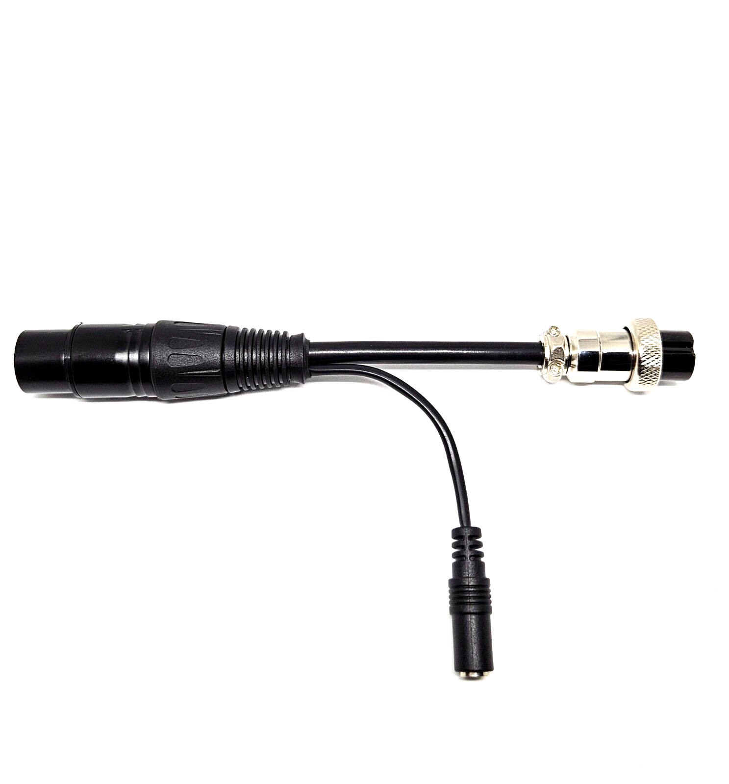 3-Pin XLR DYNAMIC MIC to 4 Pin Round Adapter HS-04BD for COBRA