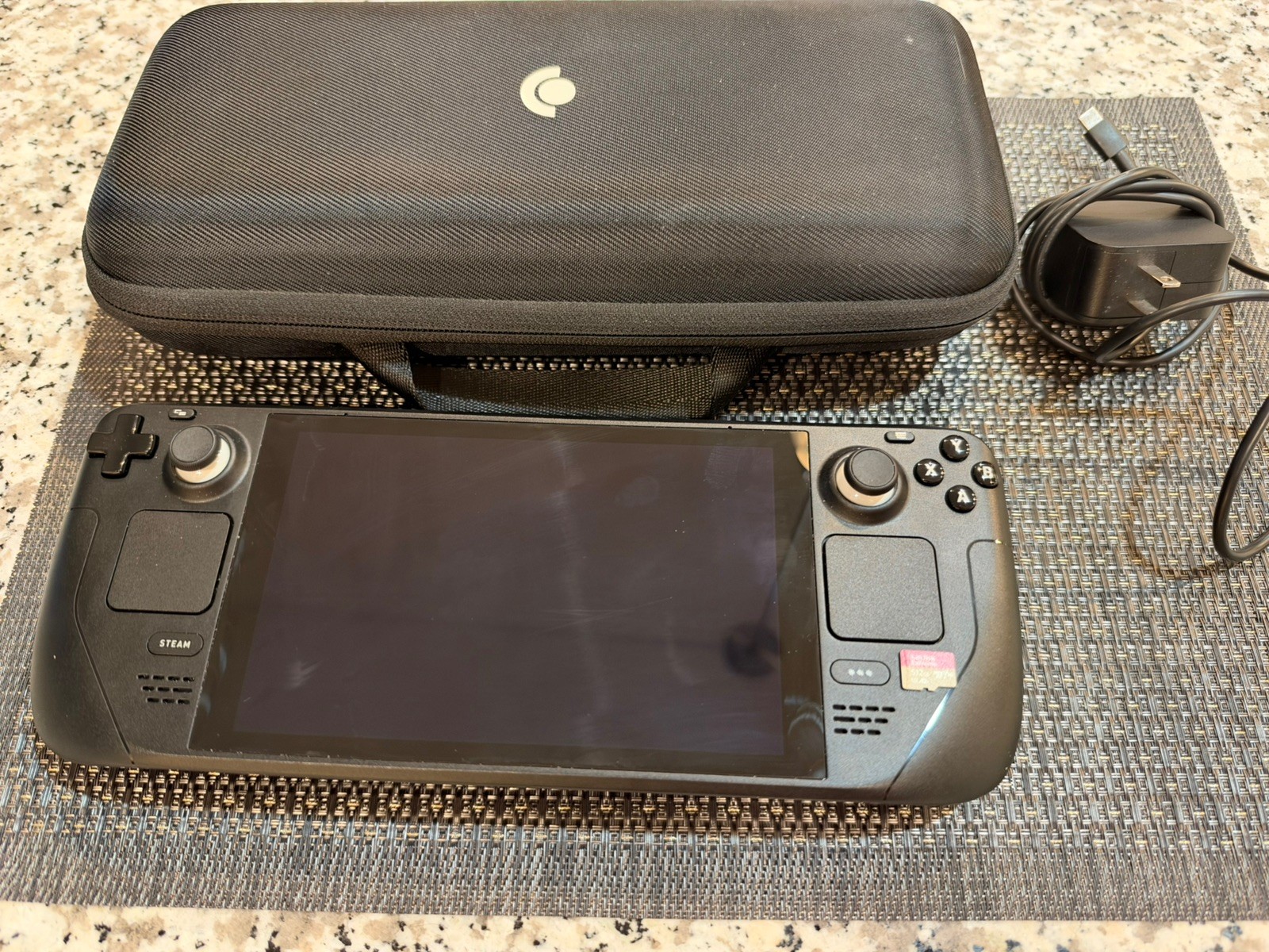 Valve Steam Deck 256GB. LCD (tested) with original case/with 512 gb as card