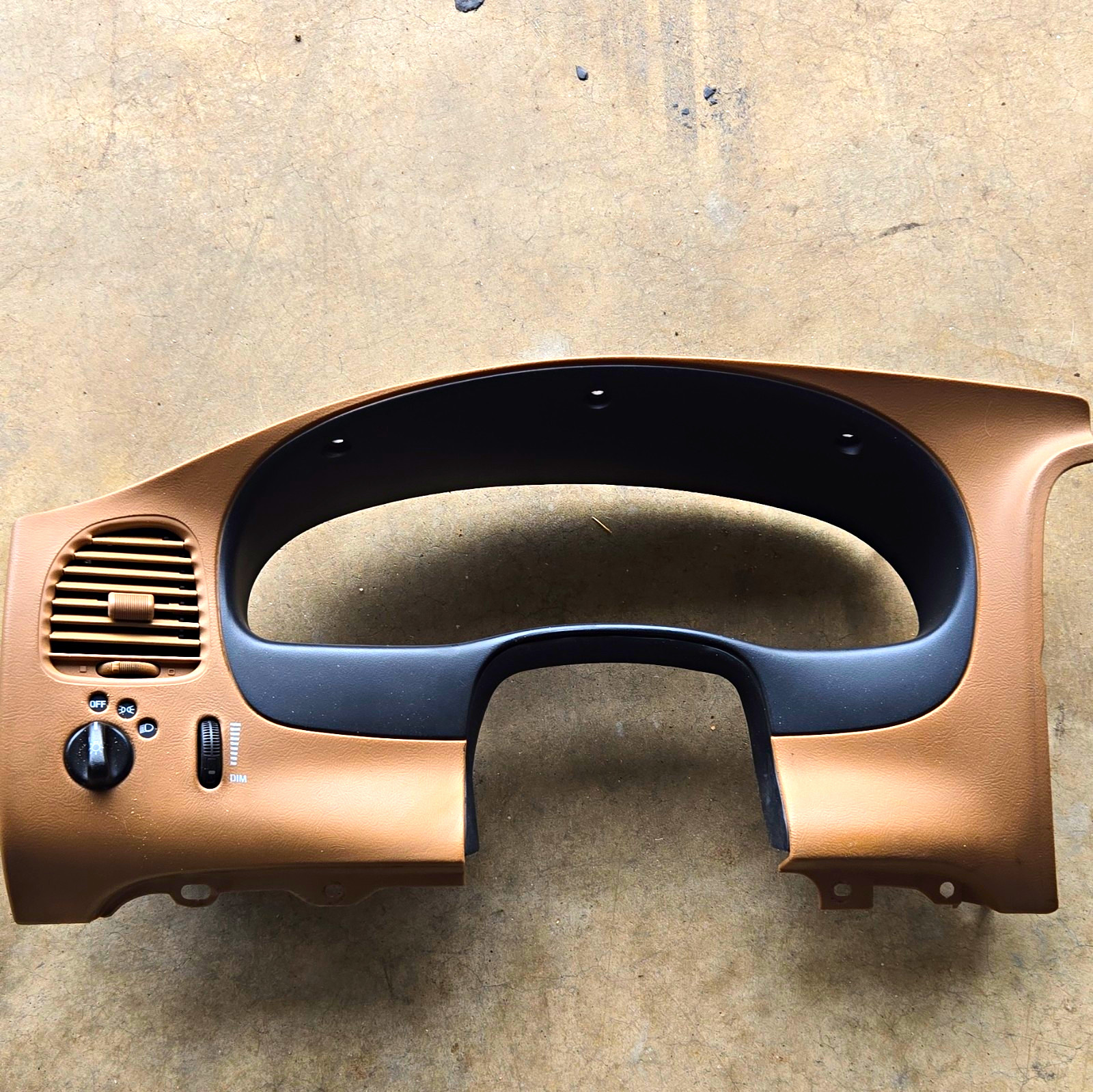 95-96 Ford Ranger Explorer Instrument Cluster W/ Dash Bezel And Light Knob 95-96 Ford Ranger Explorer Instrument Cluster W/ Dash Bezel And Light Knob