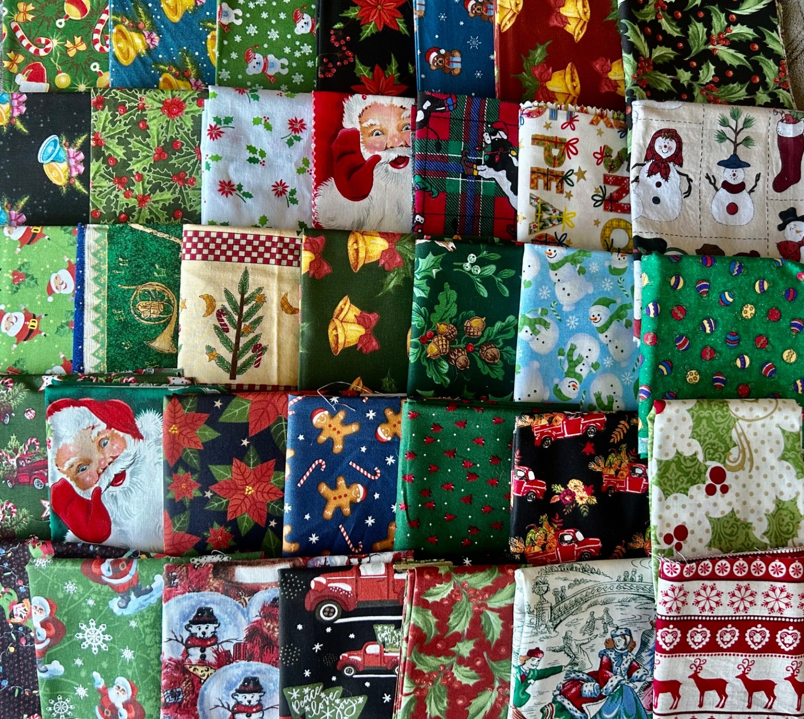 Holiday/Christmas Quilting/Craft Squares Holiday/Christmas Quilting/Craft Squares