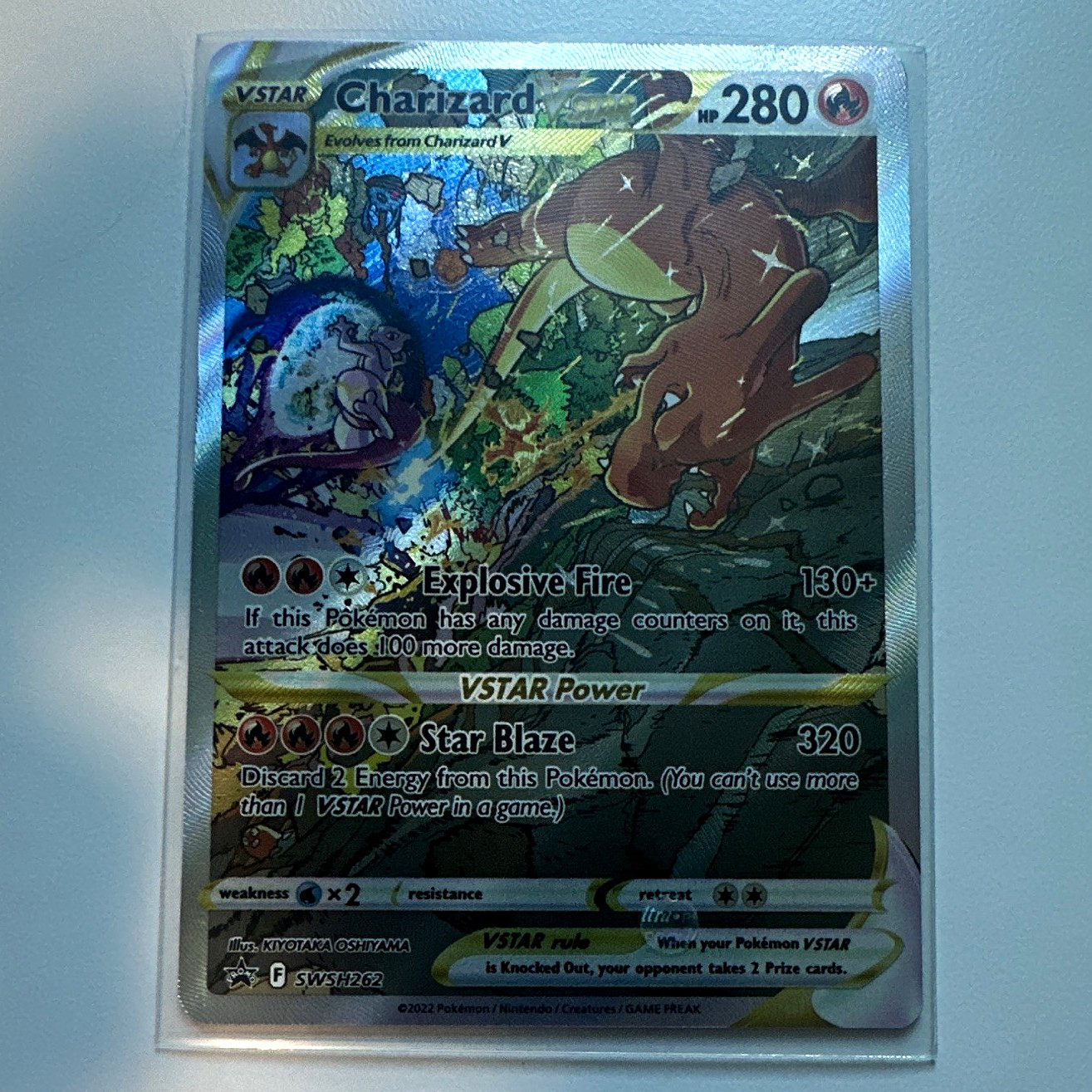 Pokemon TCG Charizard VSTAR - SWSH: Sword & Shield Promos (SWSH262) Holo EN 2022 Pokemon TCG Charizard VSTAR - SWSH: Sword & Shield Promos (SWSH262) Holo EN 2022
