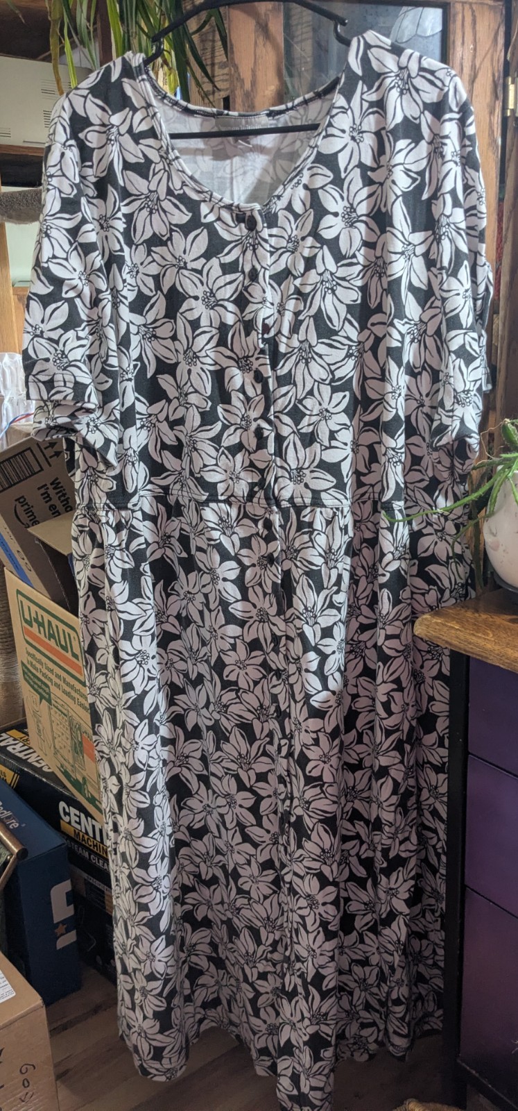 Woman Within Plus Size Dress for women 3x 30/32 Cotton/Poly Blend Woman Within Plus Size Dress for women 3x 30/32 Cotton/Poly Blend