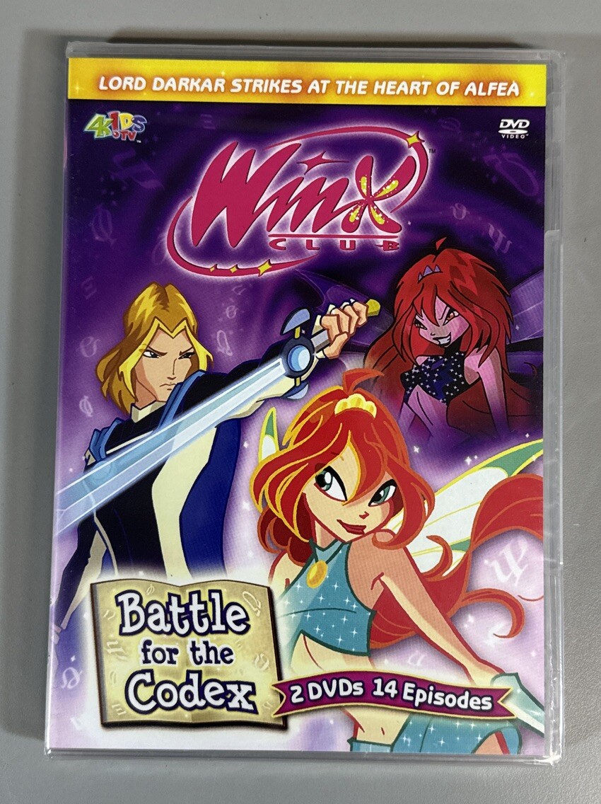 Winx Club Battle for the Codex Season 2, Vol. 2 DVD, Brand new Winx Club Battle for the Codex Season 2, Vol. 2 DVD, Brand new